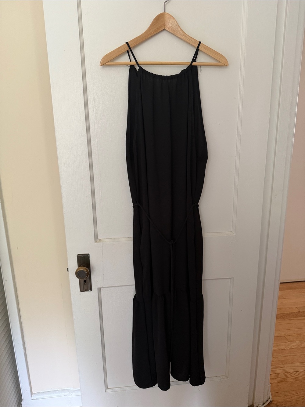 Betsy’s Boutique Halter Neck Tiered Maxi Dress